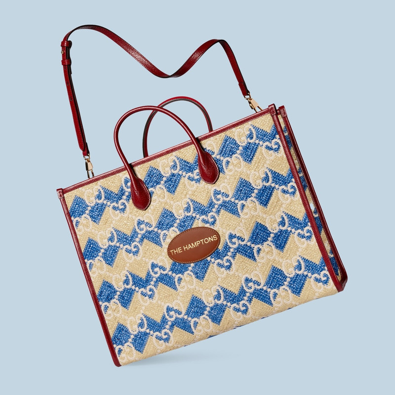 'The Hamptons' chevron striped tote bag 3