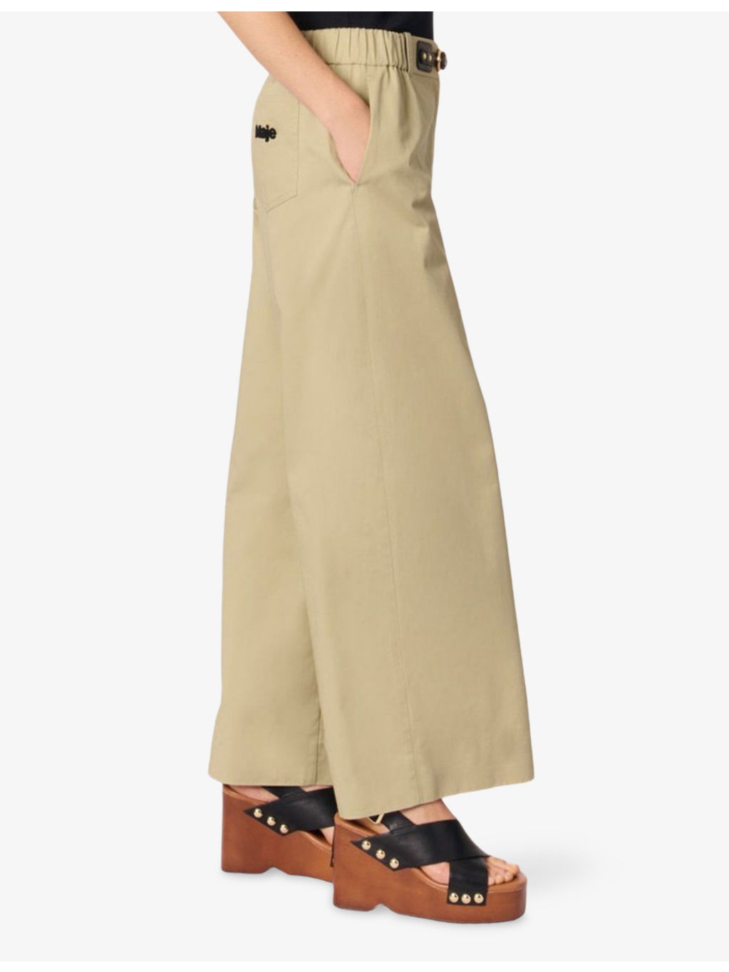 Logo-Embellished Straight-Leg Mid-Rise Cotton Trousers - 3