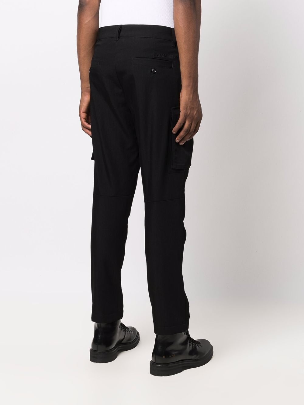 regular-fit cargo trousers - 4