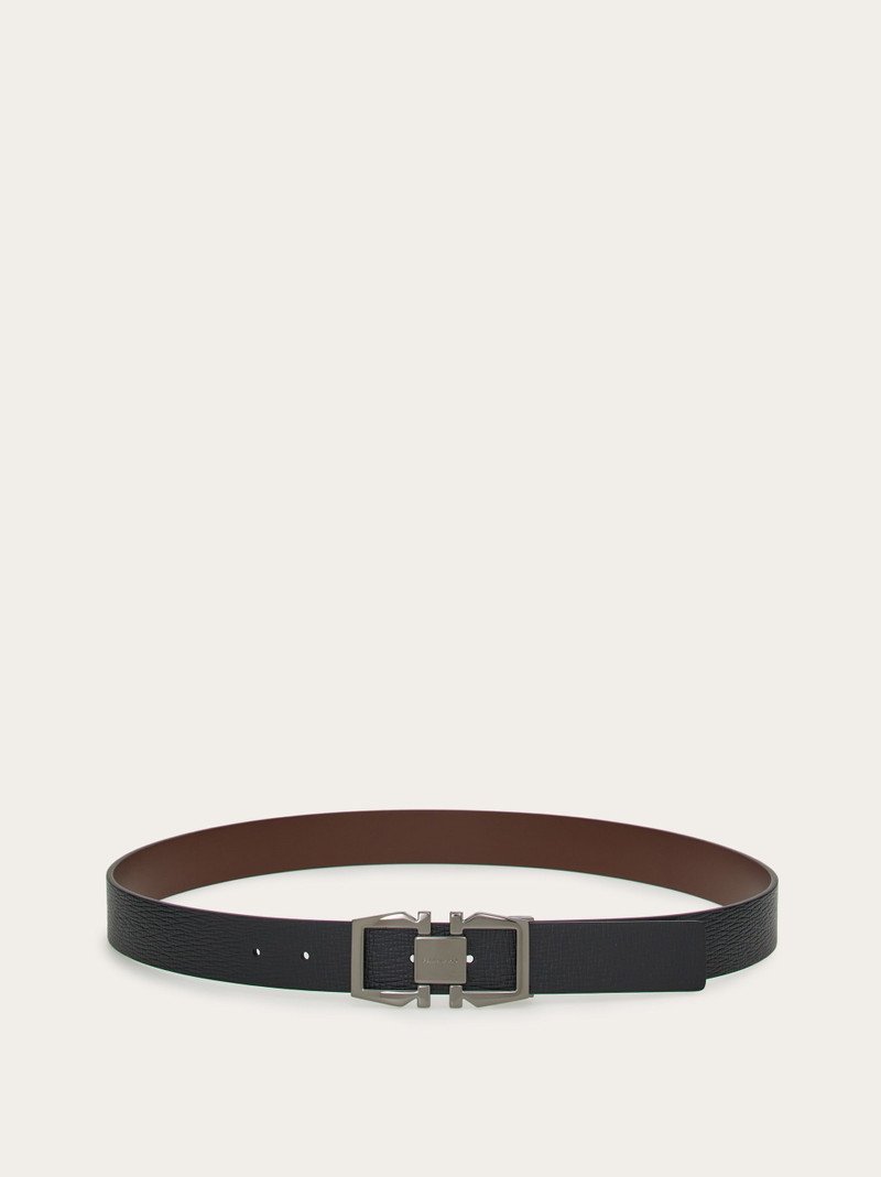 Reversible and adjustable Gancini belt 3