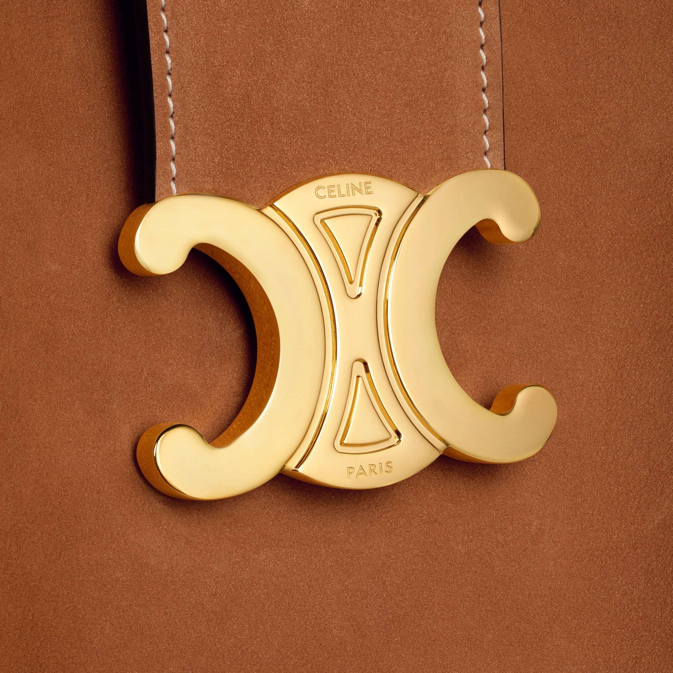 MEDIUM BUCKET LOUISE IN NUBUCK CALFSKIN - 5