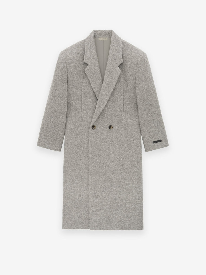 Boiled Wool Relaxed Overcoat 1
