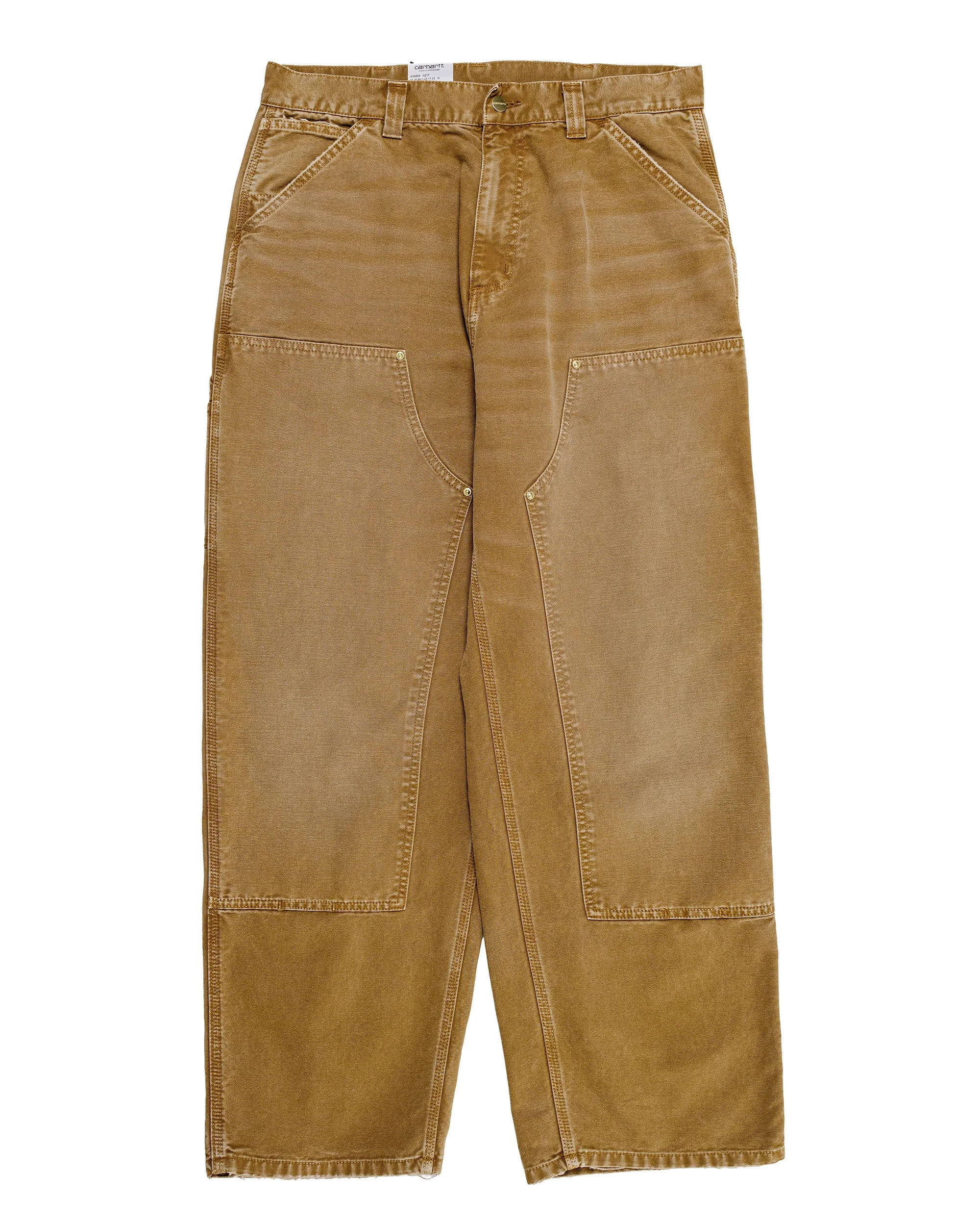 Carhartt W.I.P. OG Double Knee Pant Hamilton Brown Destroy Wash - 1