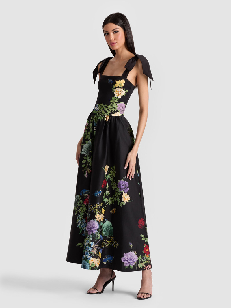 ORIANA DROP WAIST MIDI DRESS 2