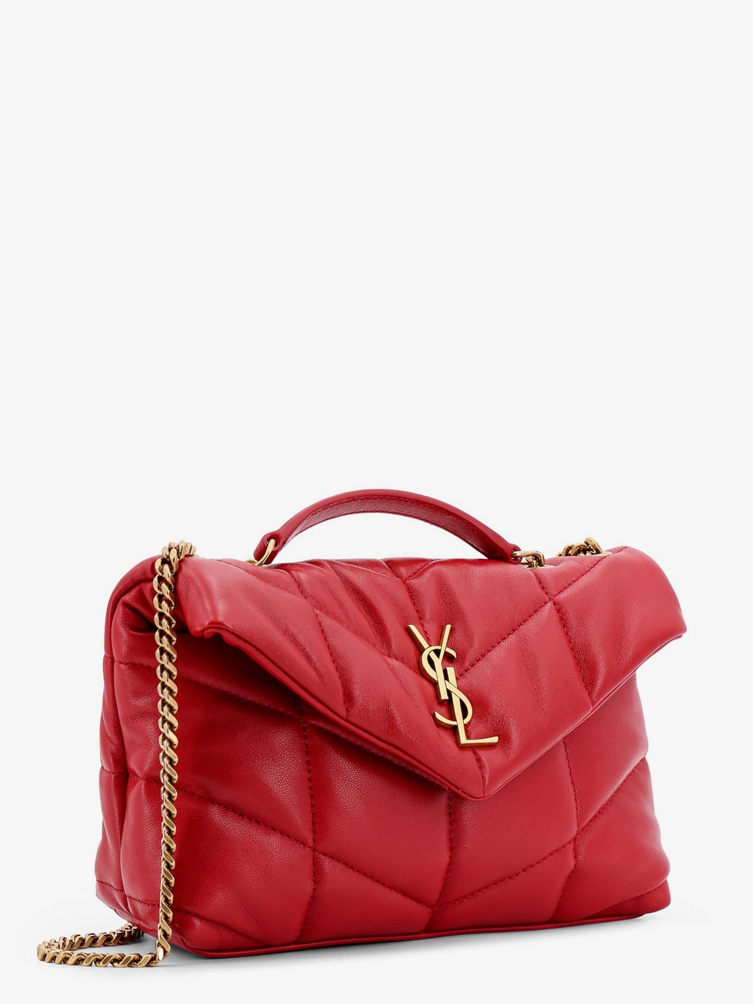 Saint Laurent Woman Saint Laurent Woman Red Shoulder Bags - 3