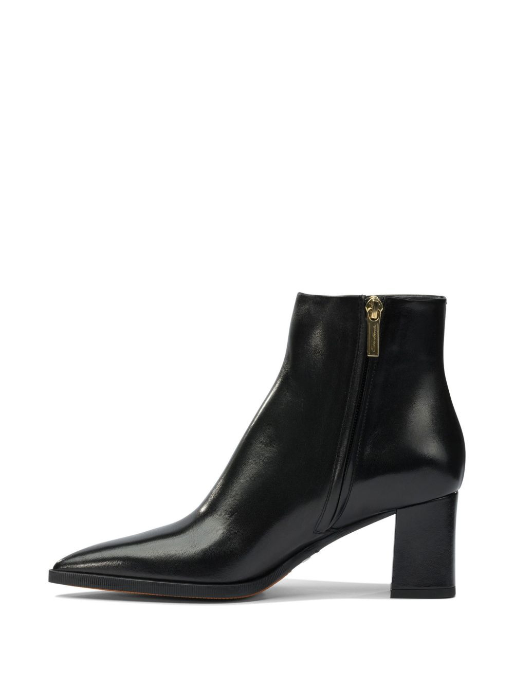 65mm leather ankle boots - 3