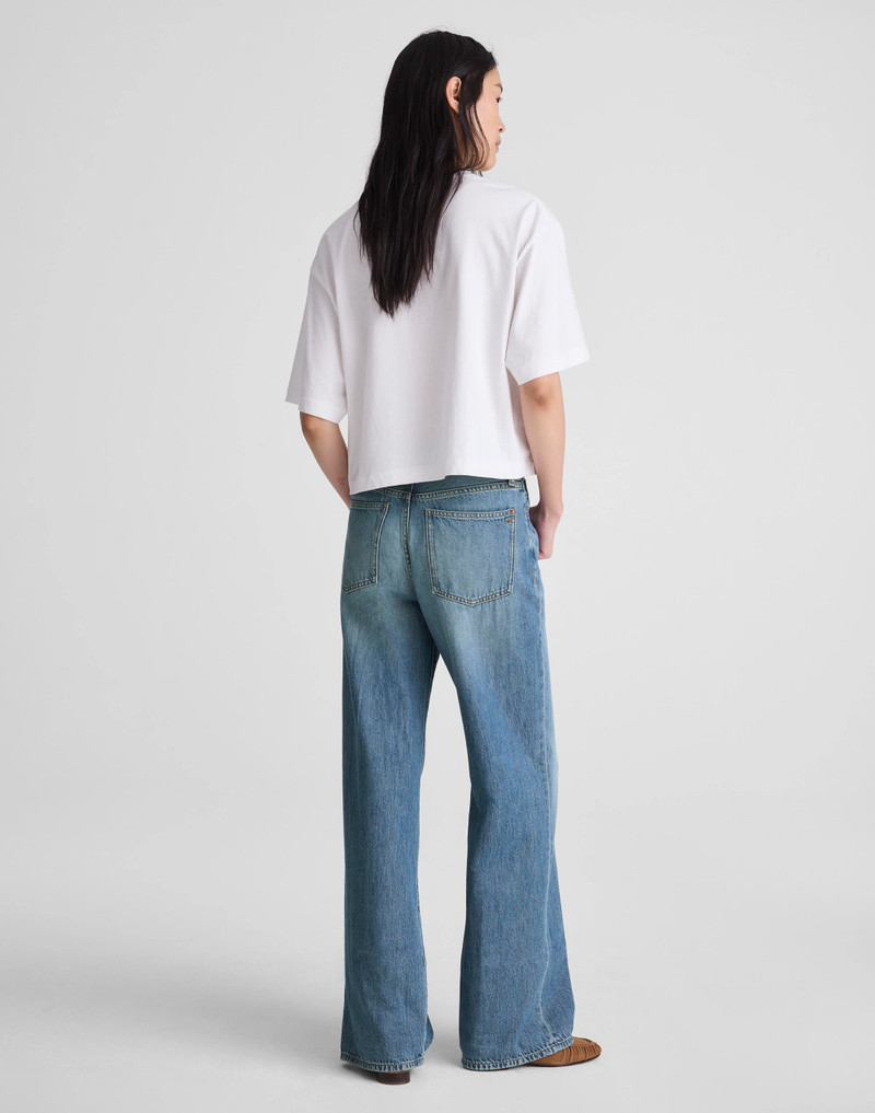 Madewell The Ultimate Wide-Leg Jean in Airy Denim outlook