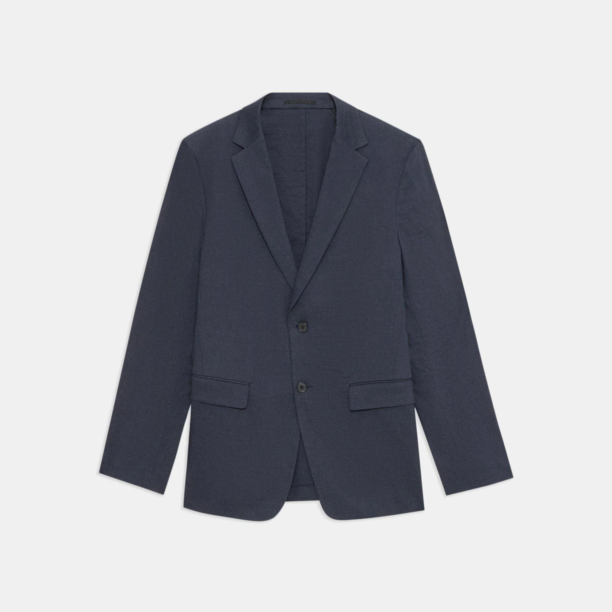 Unstructured Blazer in Stretch Linen - 1