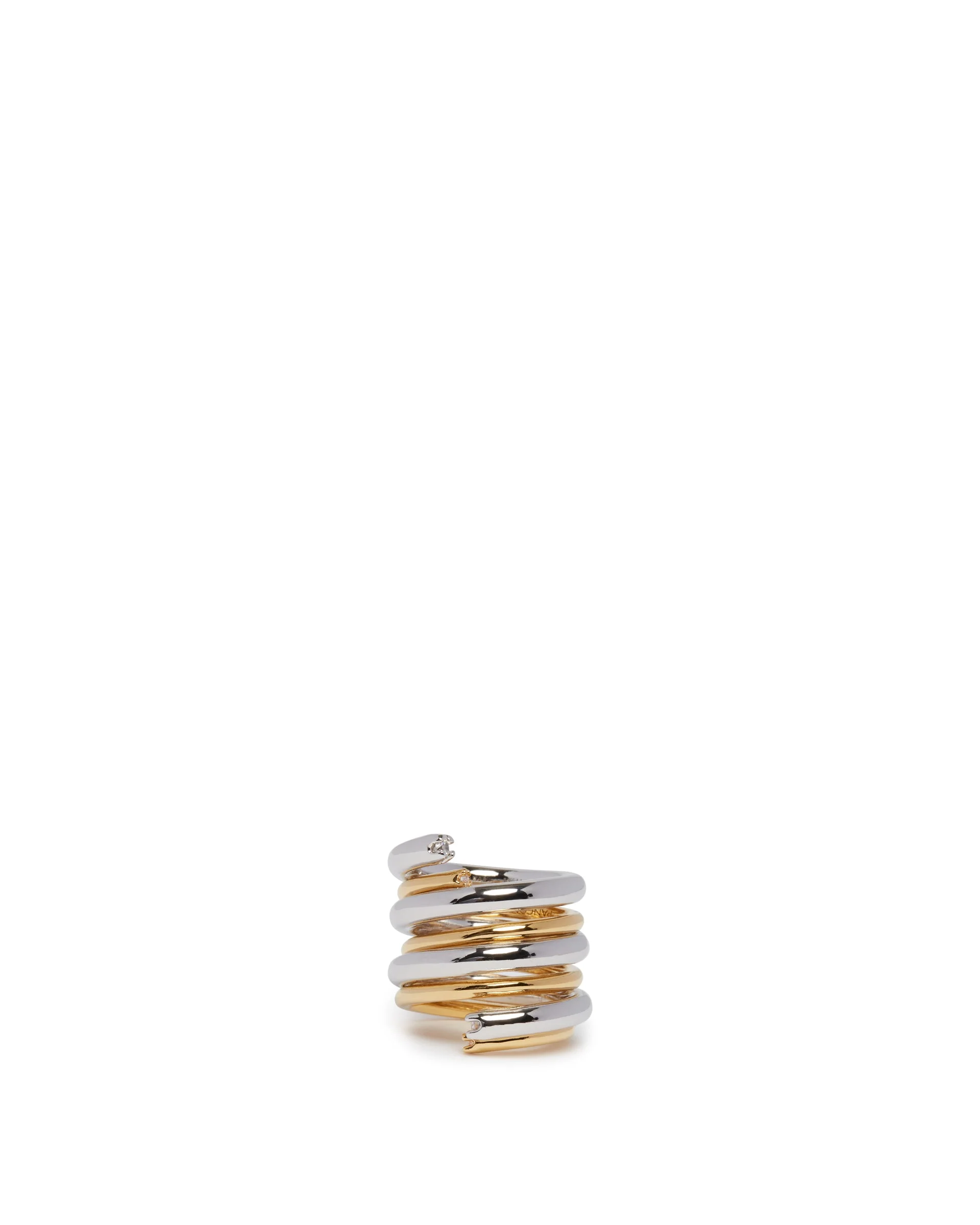 Gold and Silver Orbit Ring - 1