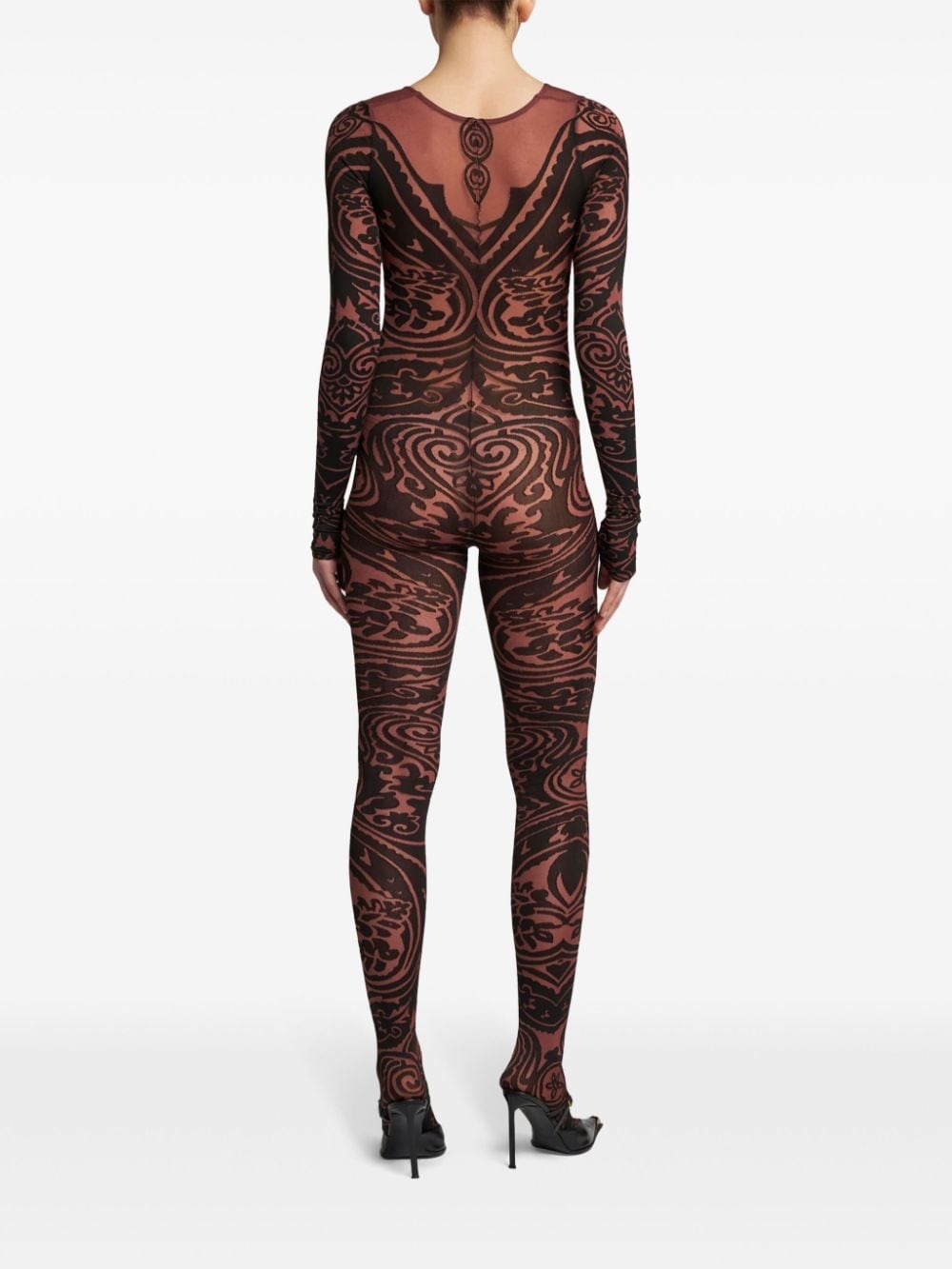 Paisley Tattoo bodysuit - 4