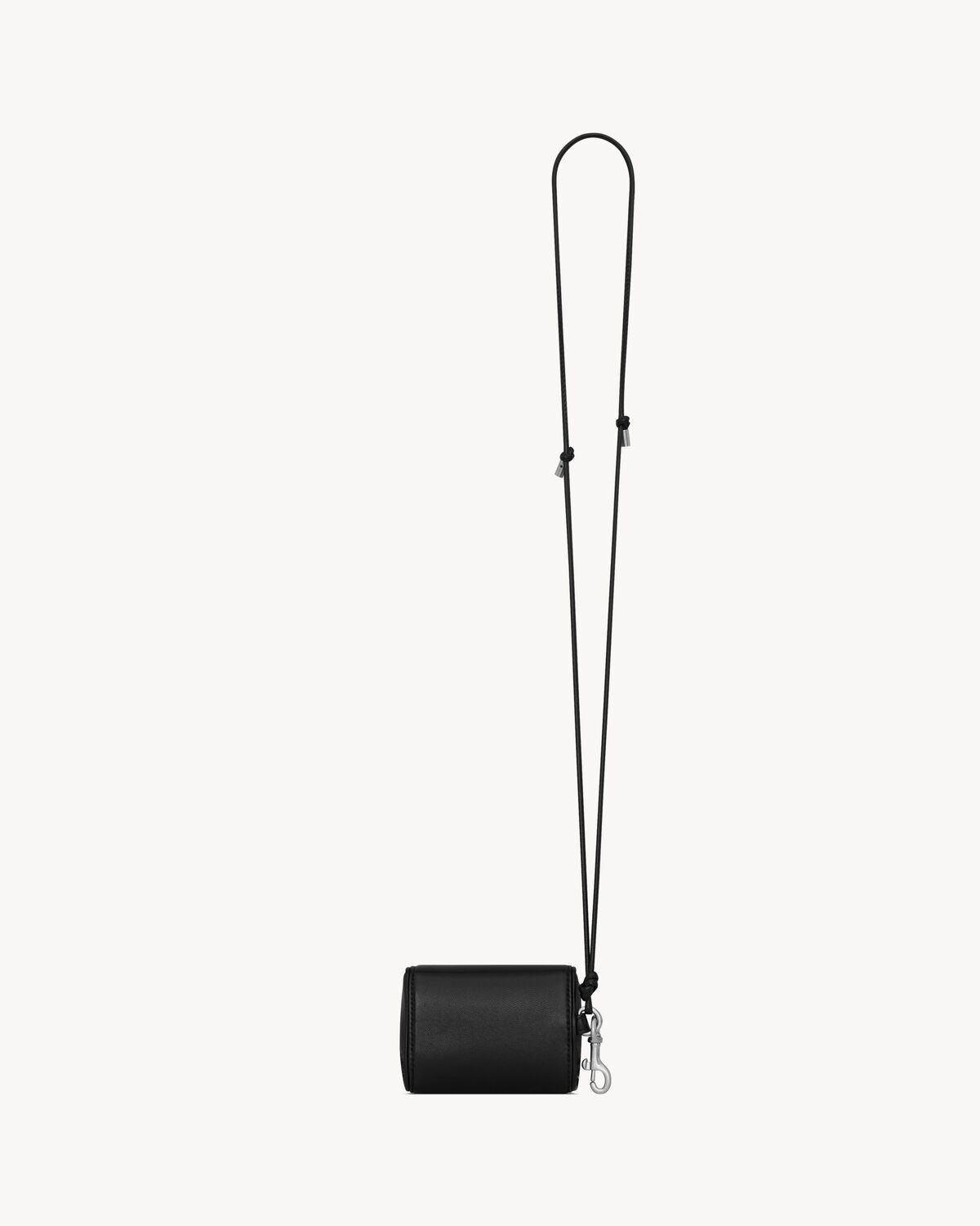SAINT LAURENT PARIS FRAGMENTS ZIPPED BOX IN LAMBSKIN - 2