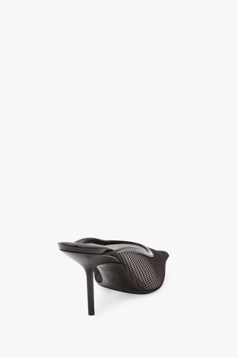 Sloan Stiletto Mule 75 In Black Mesh 3