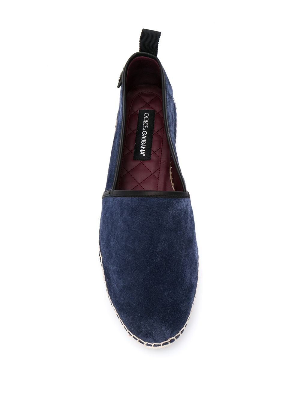 rope sole suede espadrilles - 4