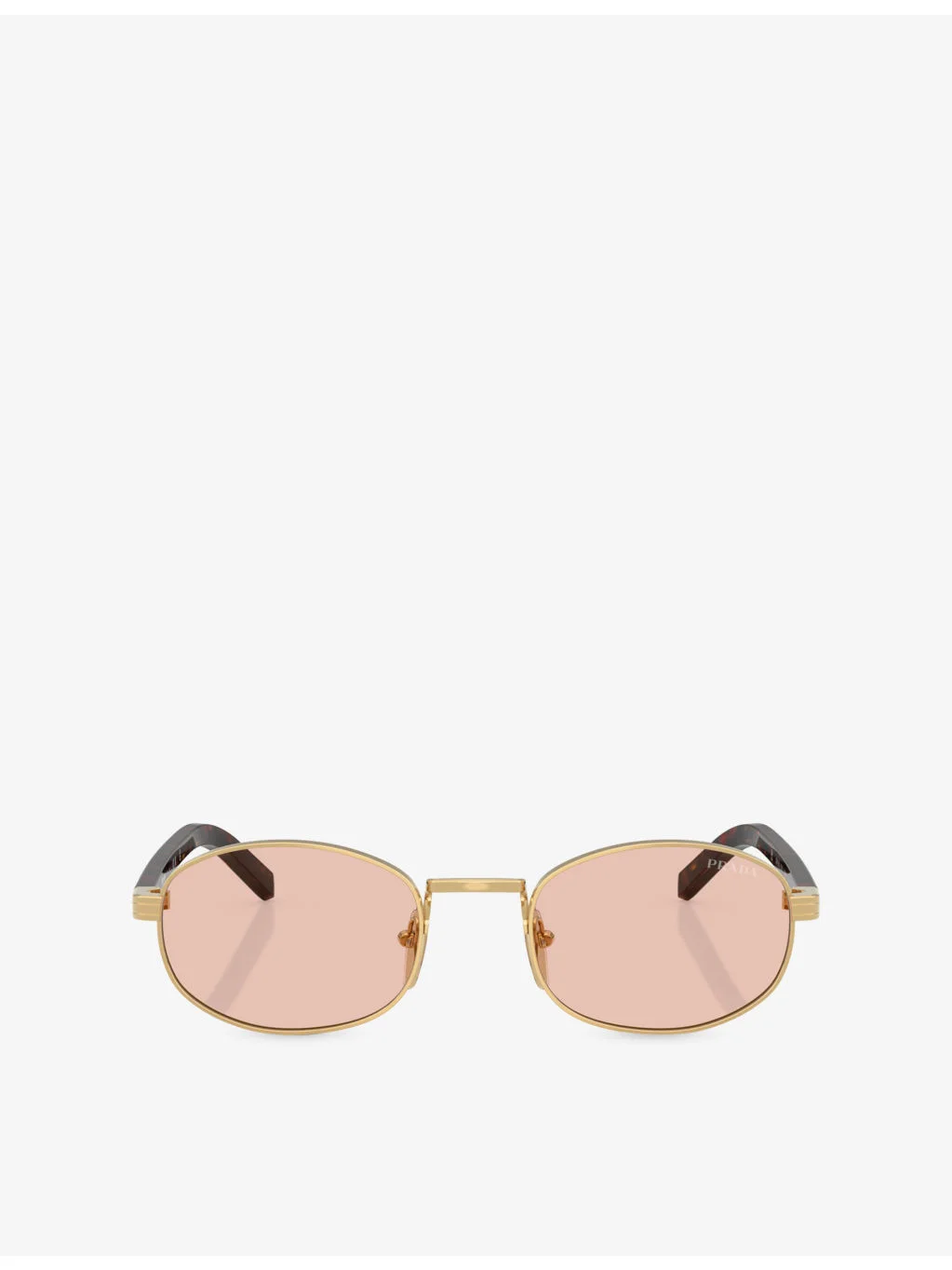 PR B53 Oval-Frame Metal Sunglasses - 1