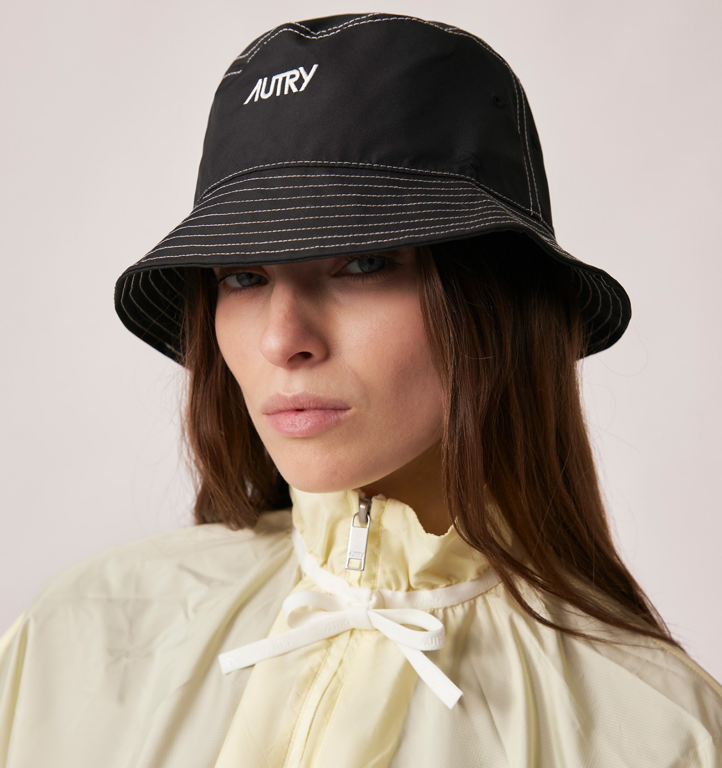 UNISEX EMBROIDERED LOGO NYLON BUCKET - 2