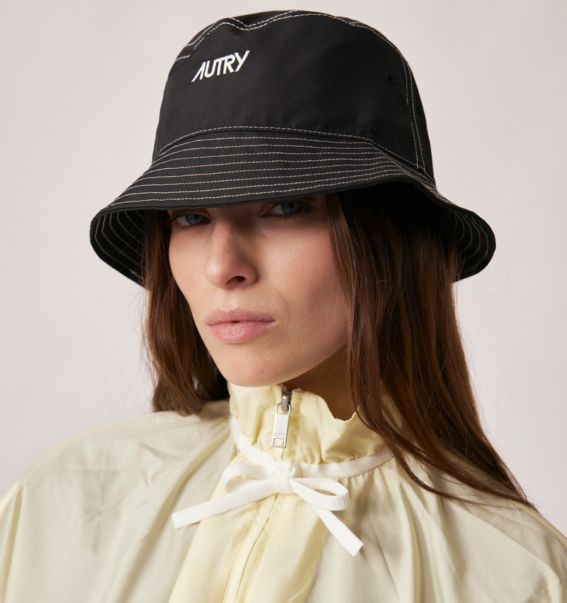 AUTRY UNISEX EMBROIDERED LOGO NYLON BUCKET outlook