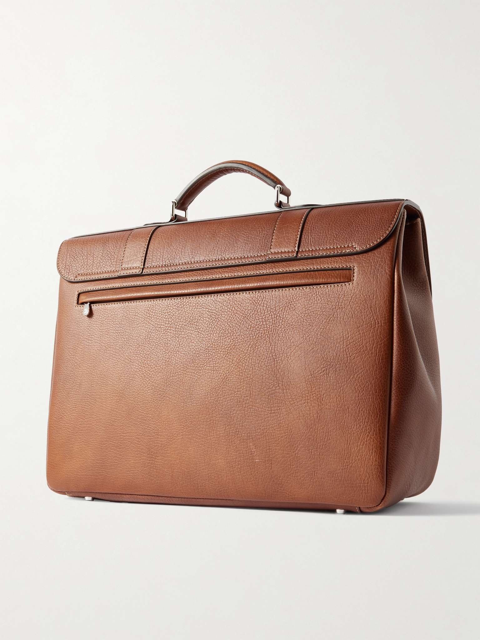 Full-Grain Leather Briefcase - 4