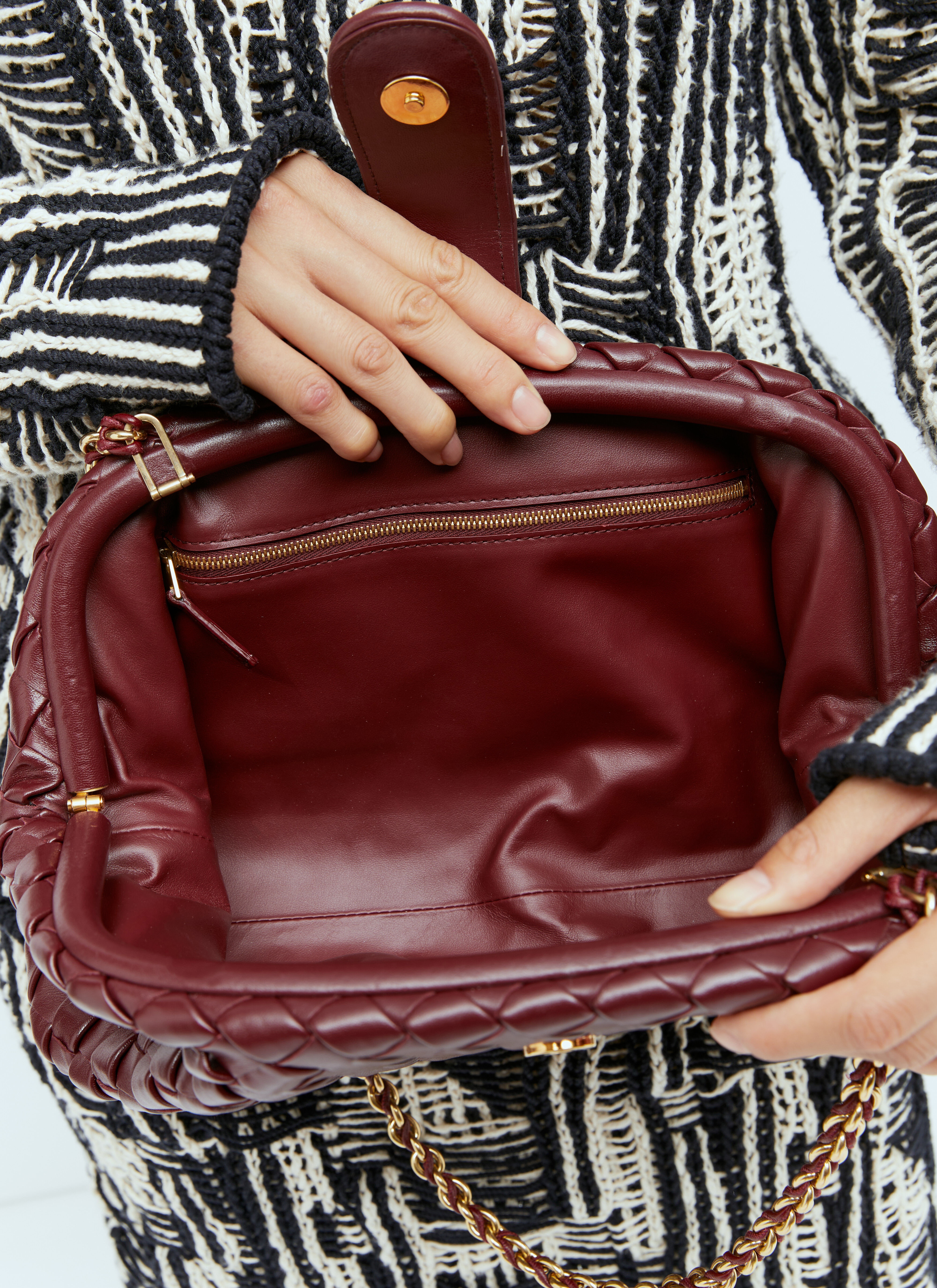 Intrecciato Chain Pouch - 5