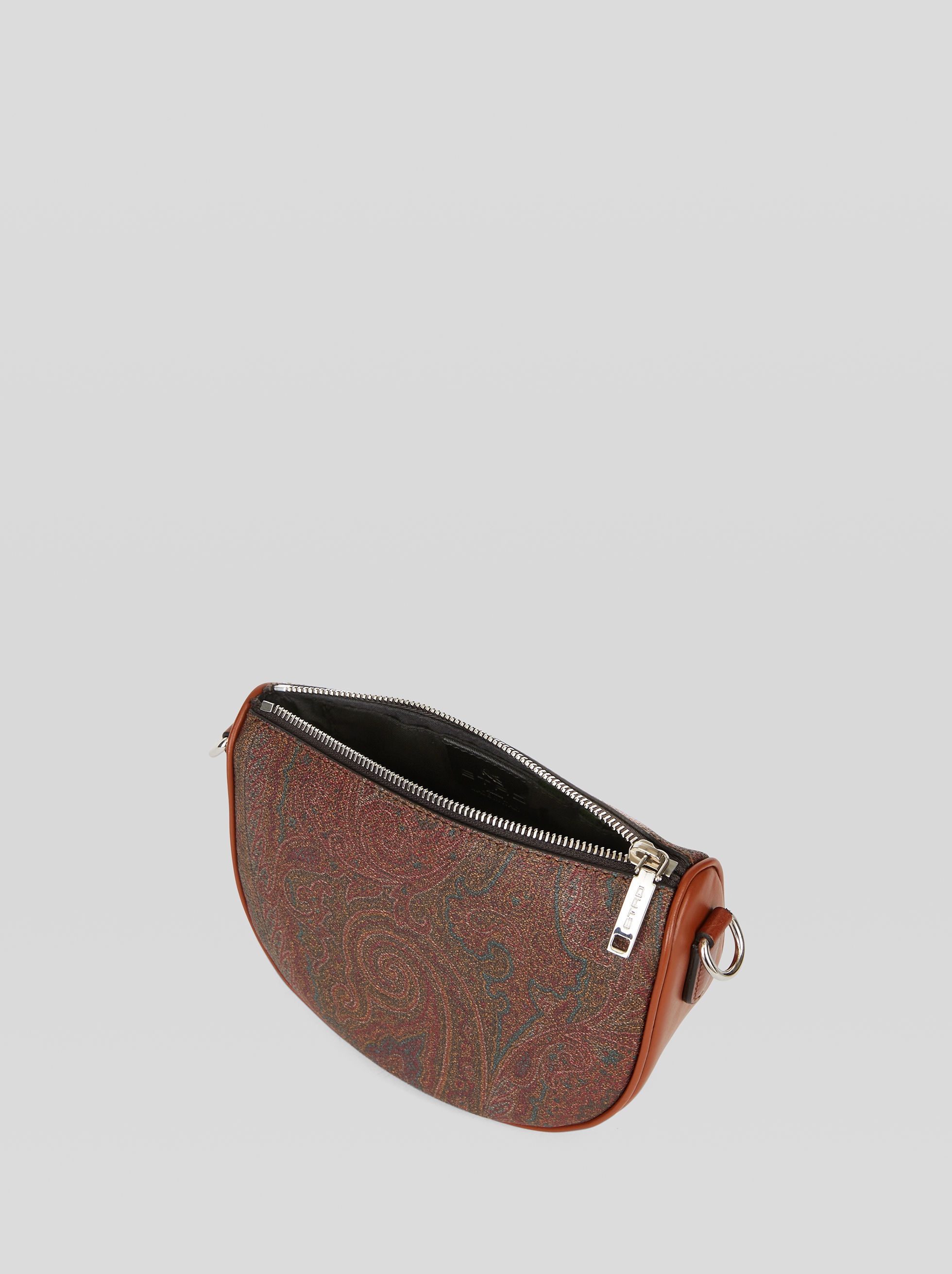 CROWN ME MINI PAISLEY HANDBAG WITH TURQUOISE STUDS - 4