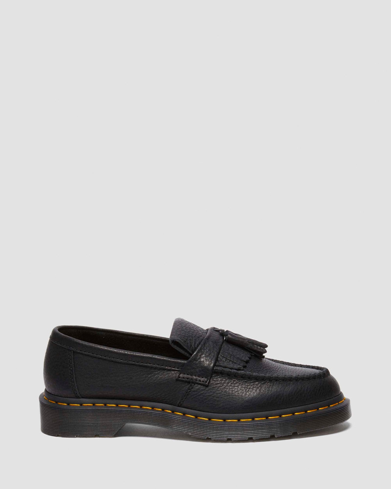 Adrian Yellow Stitch Ambassador Leather Loafers - 1