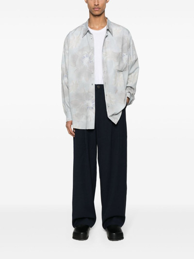 Studio Nicholson pleated tapered trousers outlook