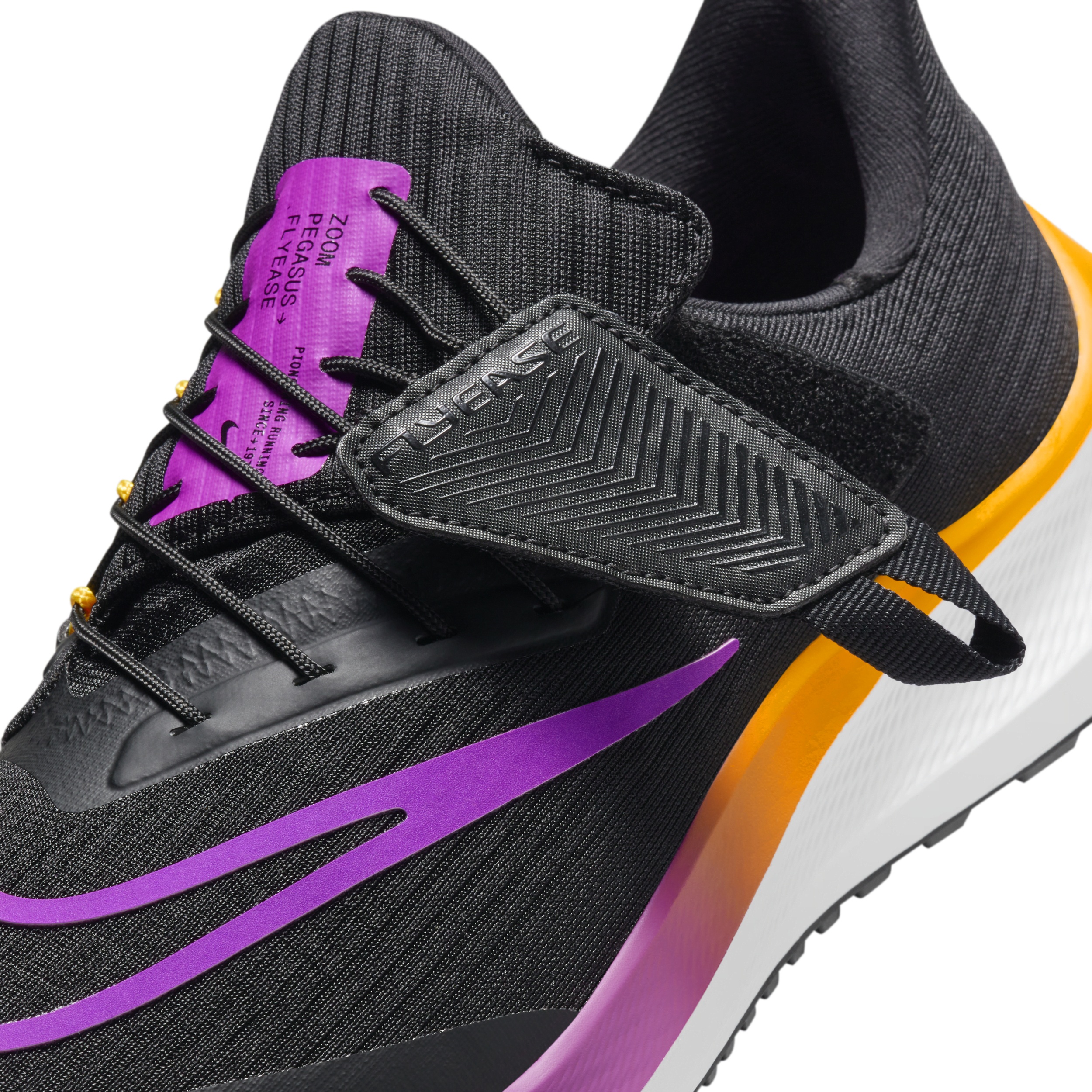 Nike Women's Pegasus FlyEase Easy On/Off Road Running Shoes - 7
