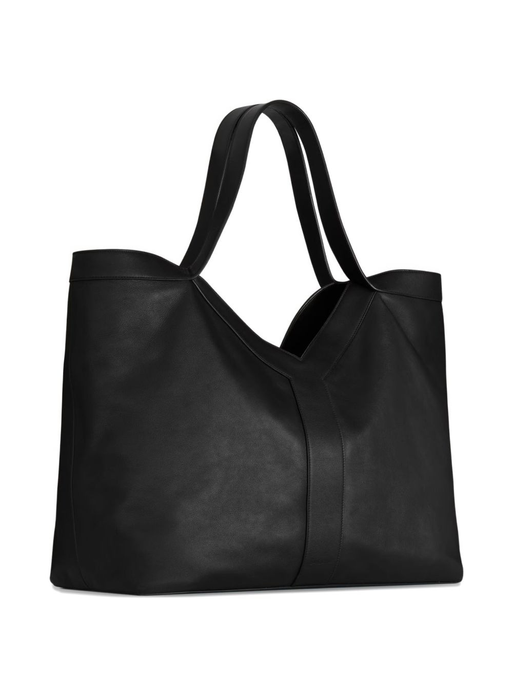 large Y leather tote bag - 2