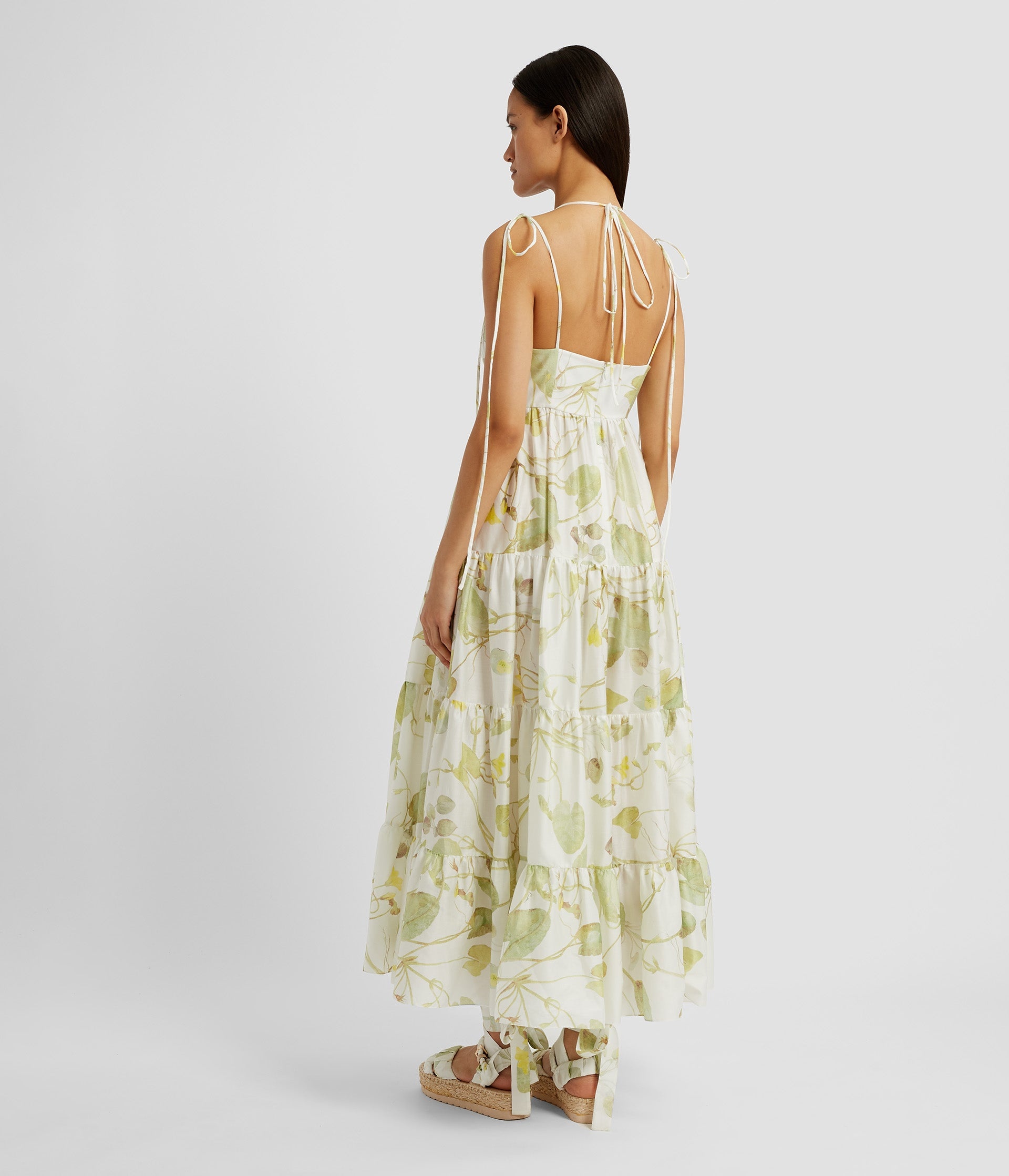 STRAPPY FIT AND FLARE DRESS - 3