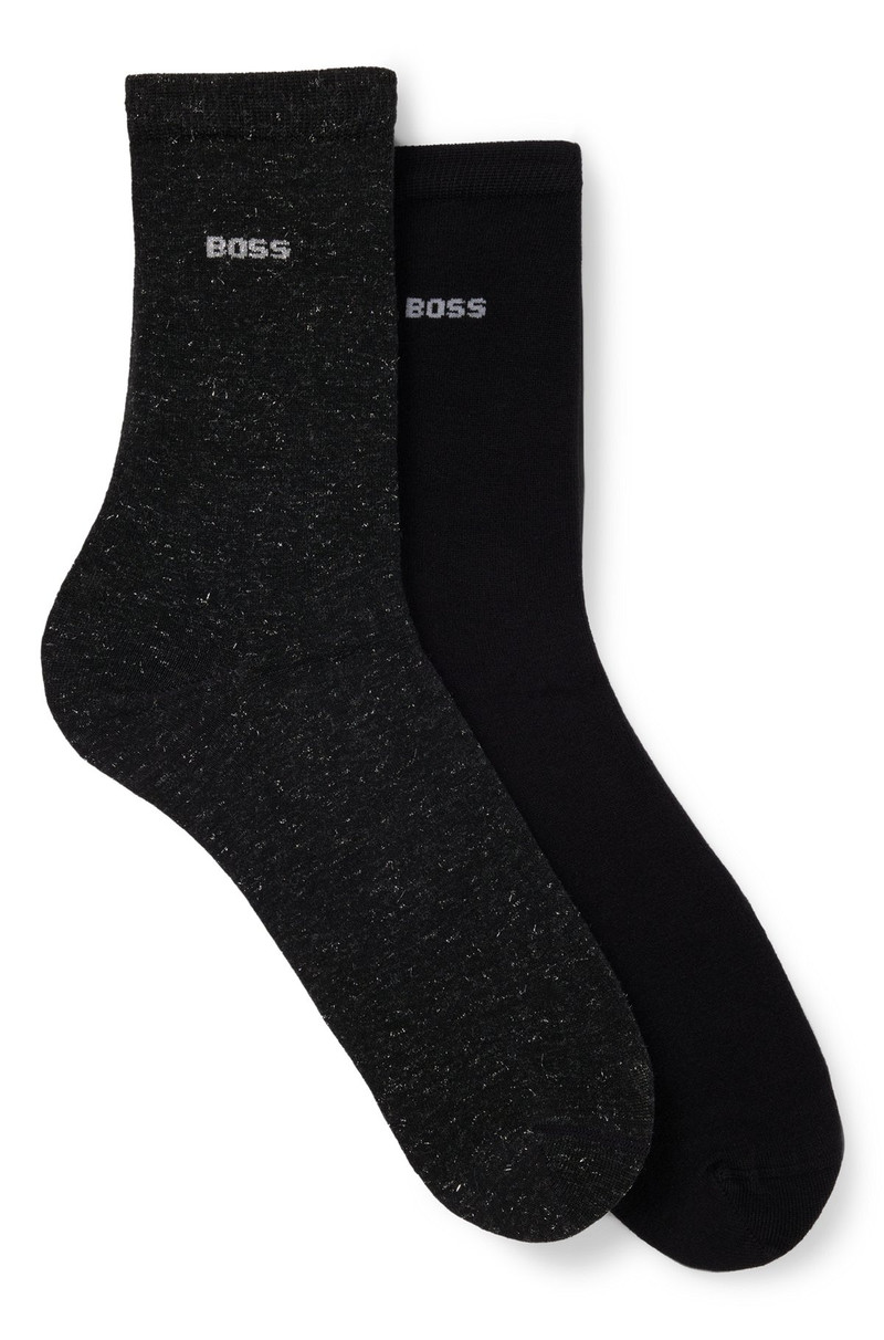 TWO-PACK OF SHORT SOCKS WITH LOGO DETAILS 1
