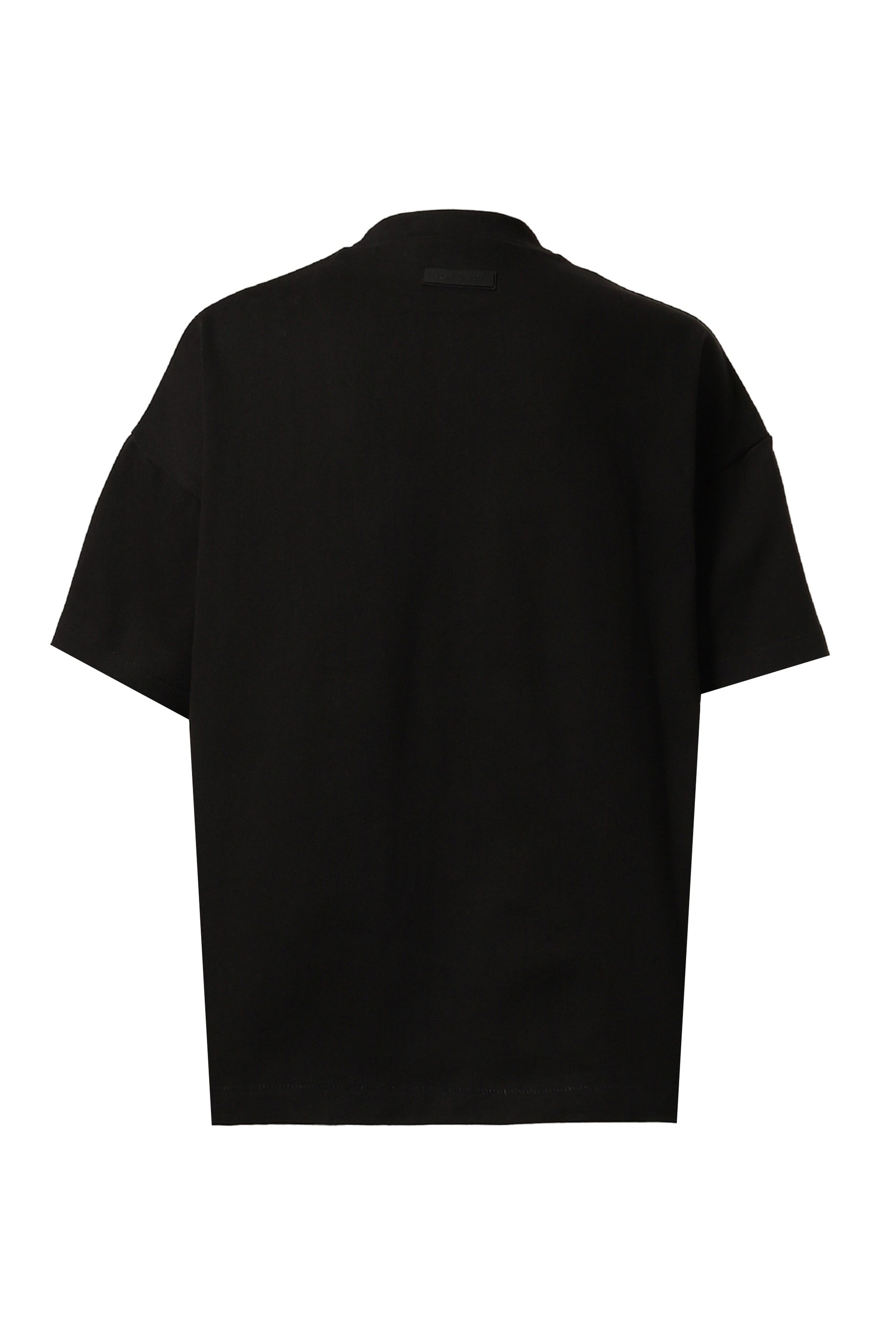 CREWNECK T-SHIRT / JET BLACK - 2