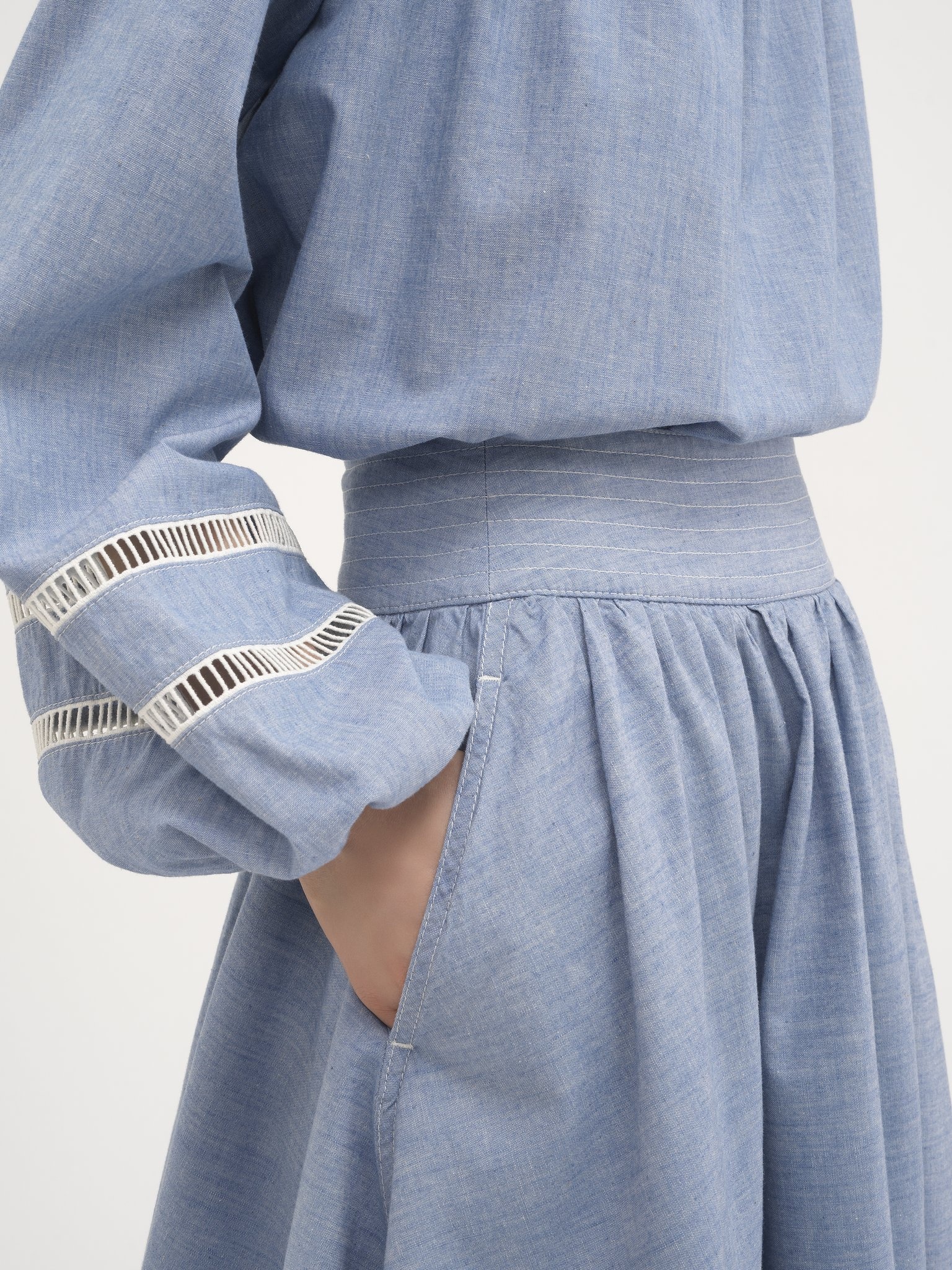 OFF-THE-SHOULDER WOMEN'S BLOUSE - 6