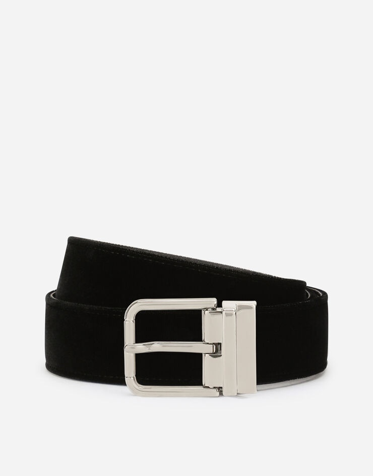 Cotton velvet belt - 1