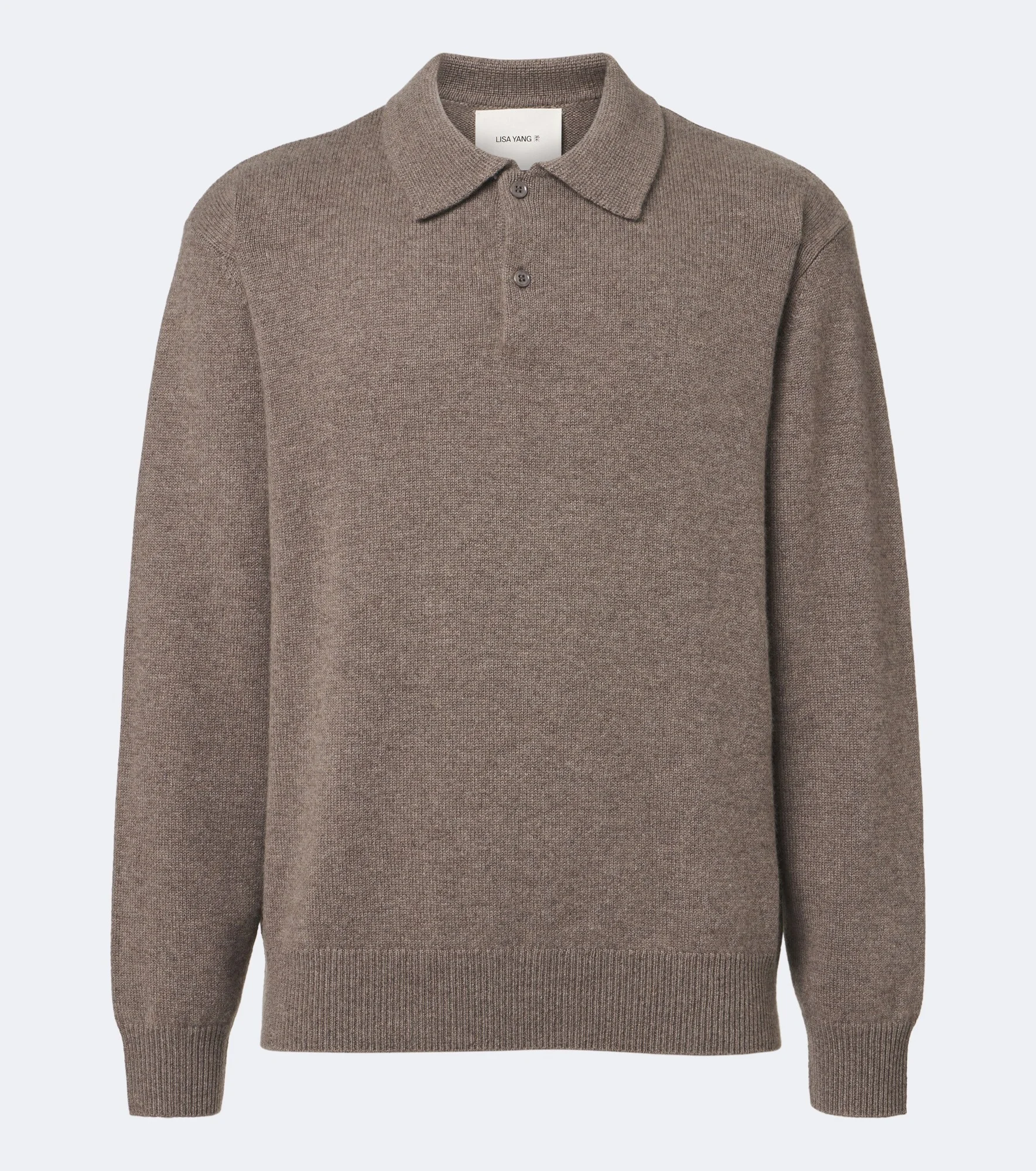 Rufus cashmere polo sweater - 1