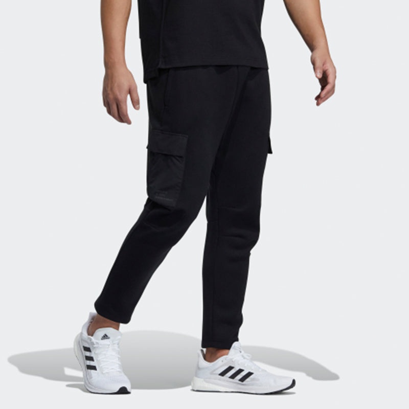 adidas Cozy Breathable Casual Cargo Long Pants Black GP0949 - 4