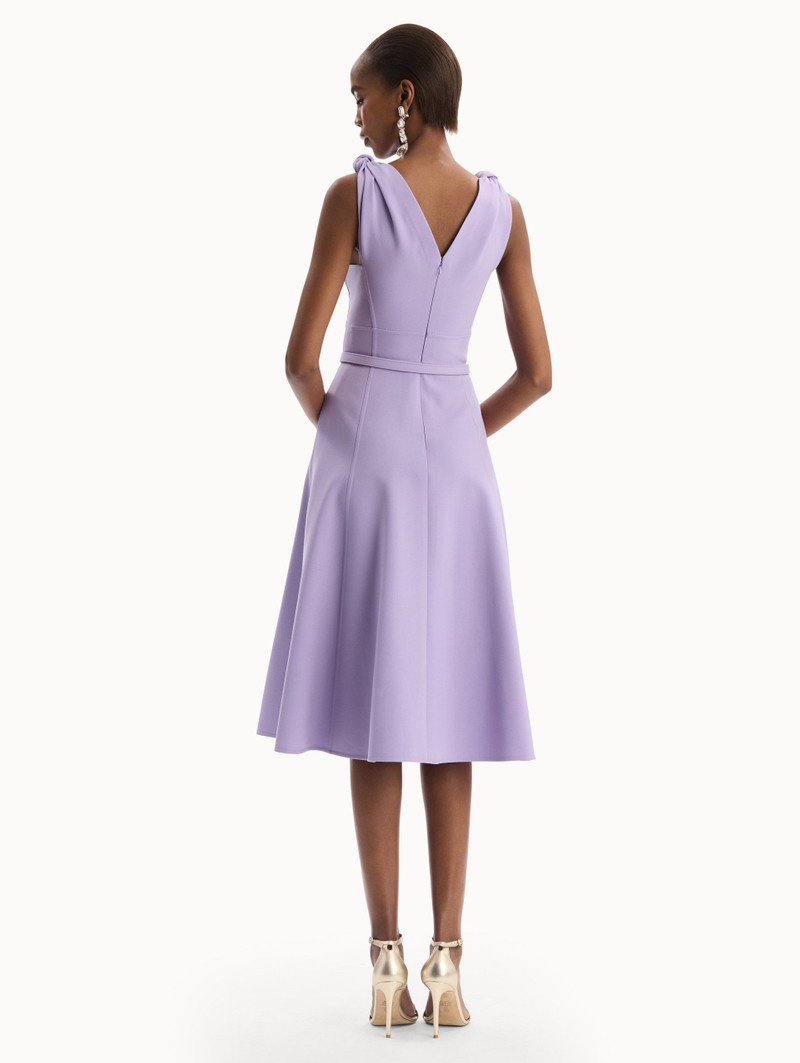 TWIST-DETAILED WOOL DRESS 3