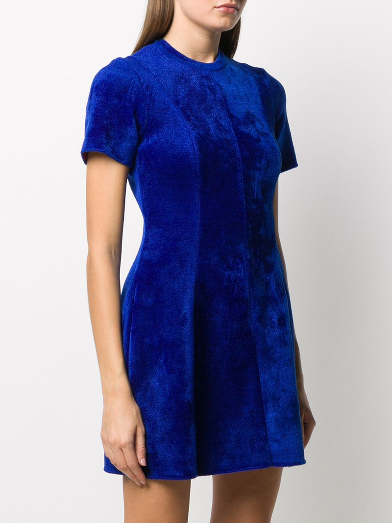cinched waist knitted dress 3