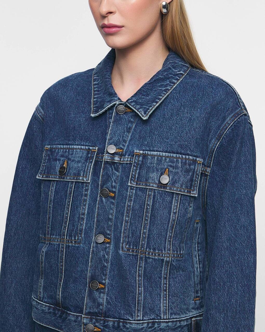 Jacket Saunder Denim Bone - 5