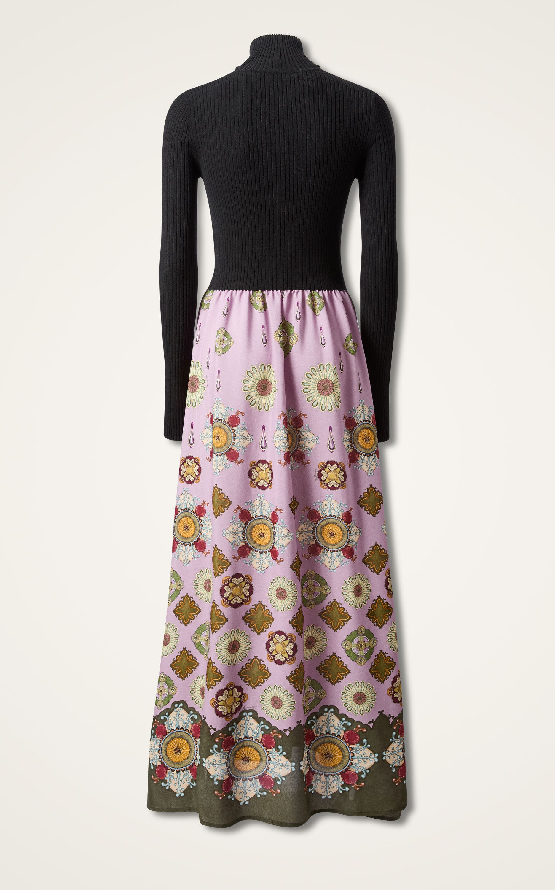 La DoubleJ Lunaria Foulard Dress in Nucleus Black at Nordstrom - 3