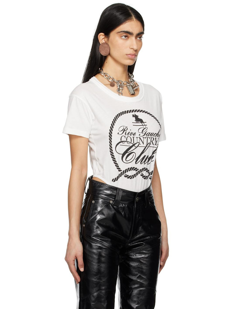 White 'Country Club' Bodysuit 2