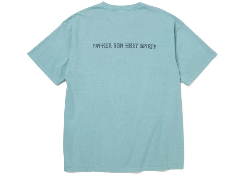 NEIGHBORHOOD Neighborhood x Saint Mxxxxxx STHD S/S Tee Vintage Blue outlook