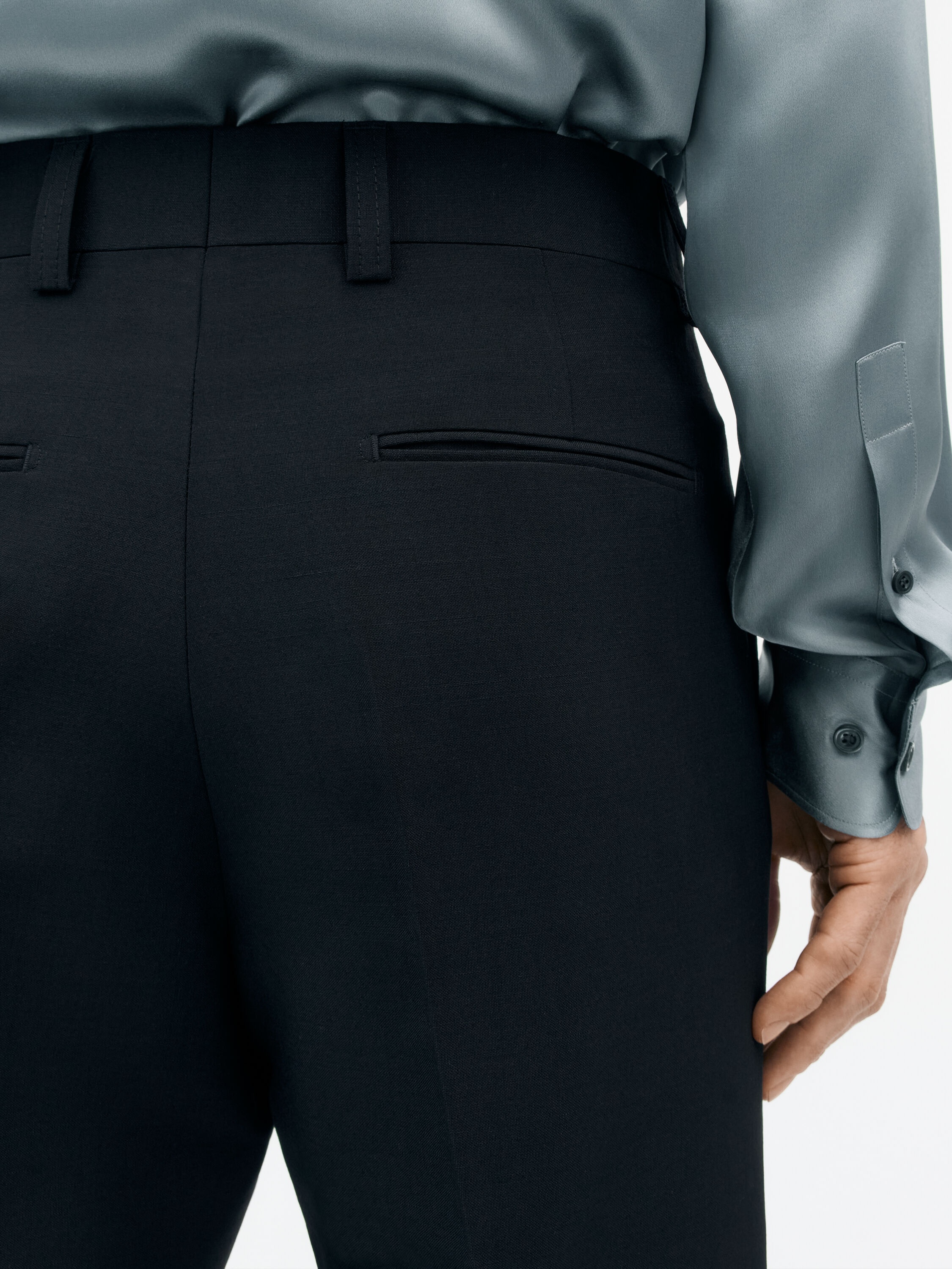 Tommie Straight Wool Trousers - 5