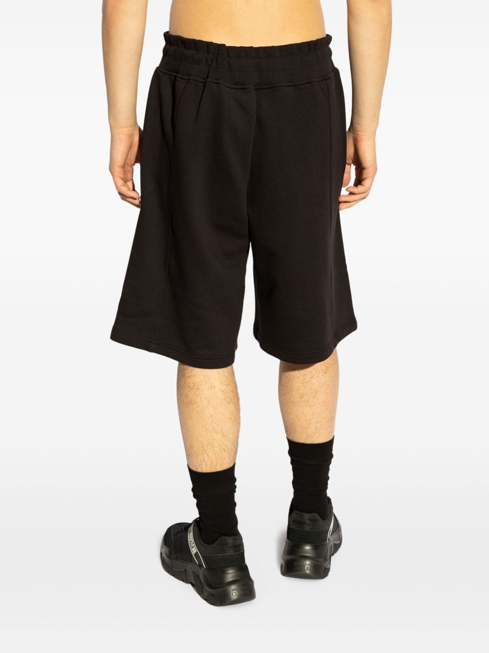 logo-embroidered shorts - 4