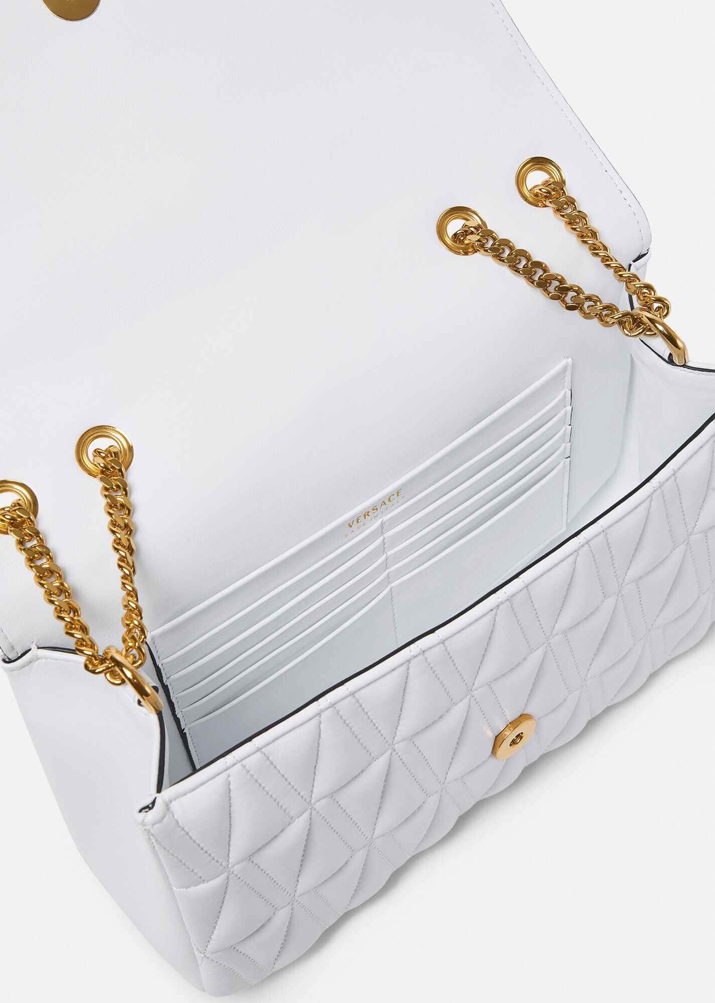 Virtus Studded Quilted Shoulder Bag - 5