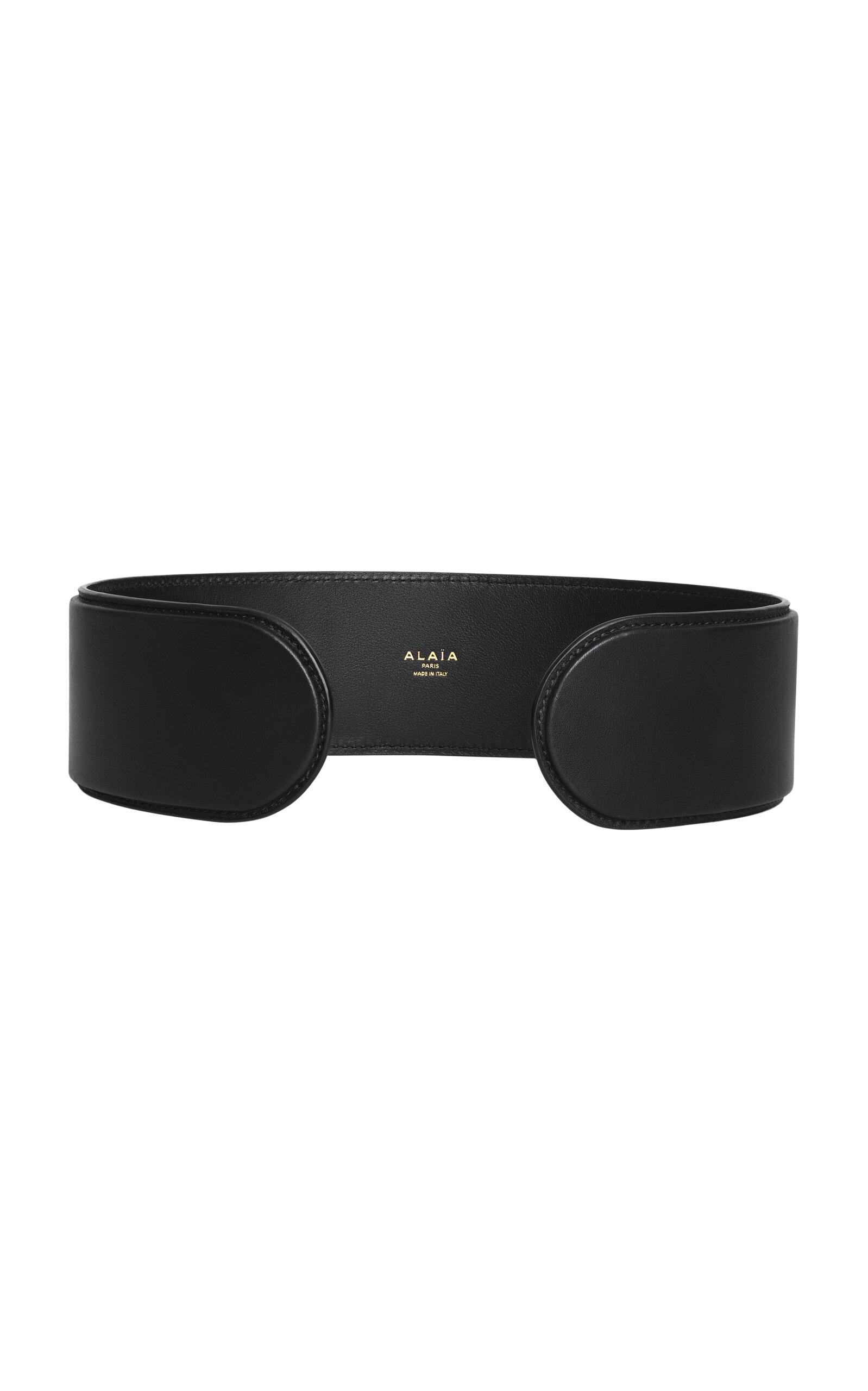 Flex Straight Leather Belt black - 3