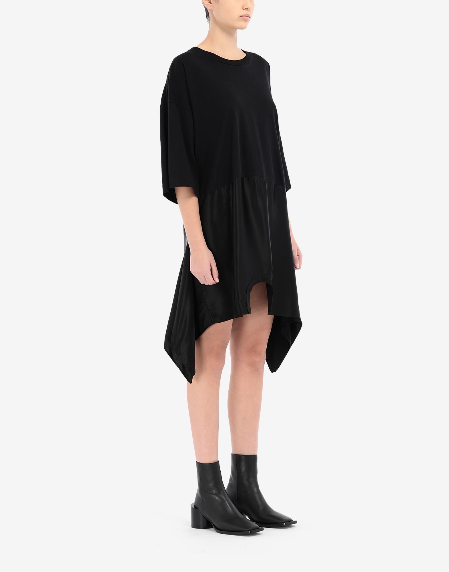 Spliced T-shirt dress - 3