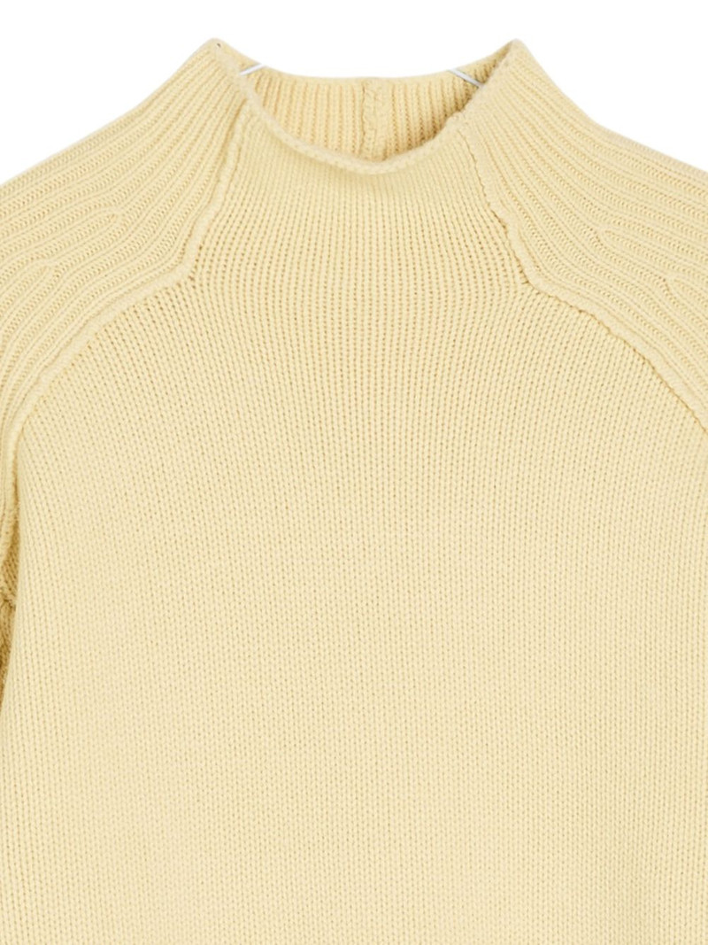 MARIA McMANUS ribbed funnel-neck sweater outlook