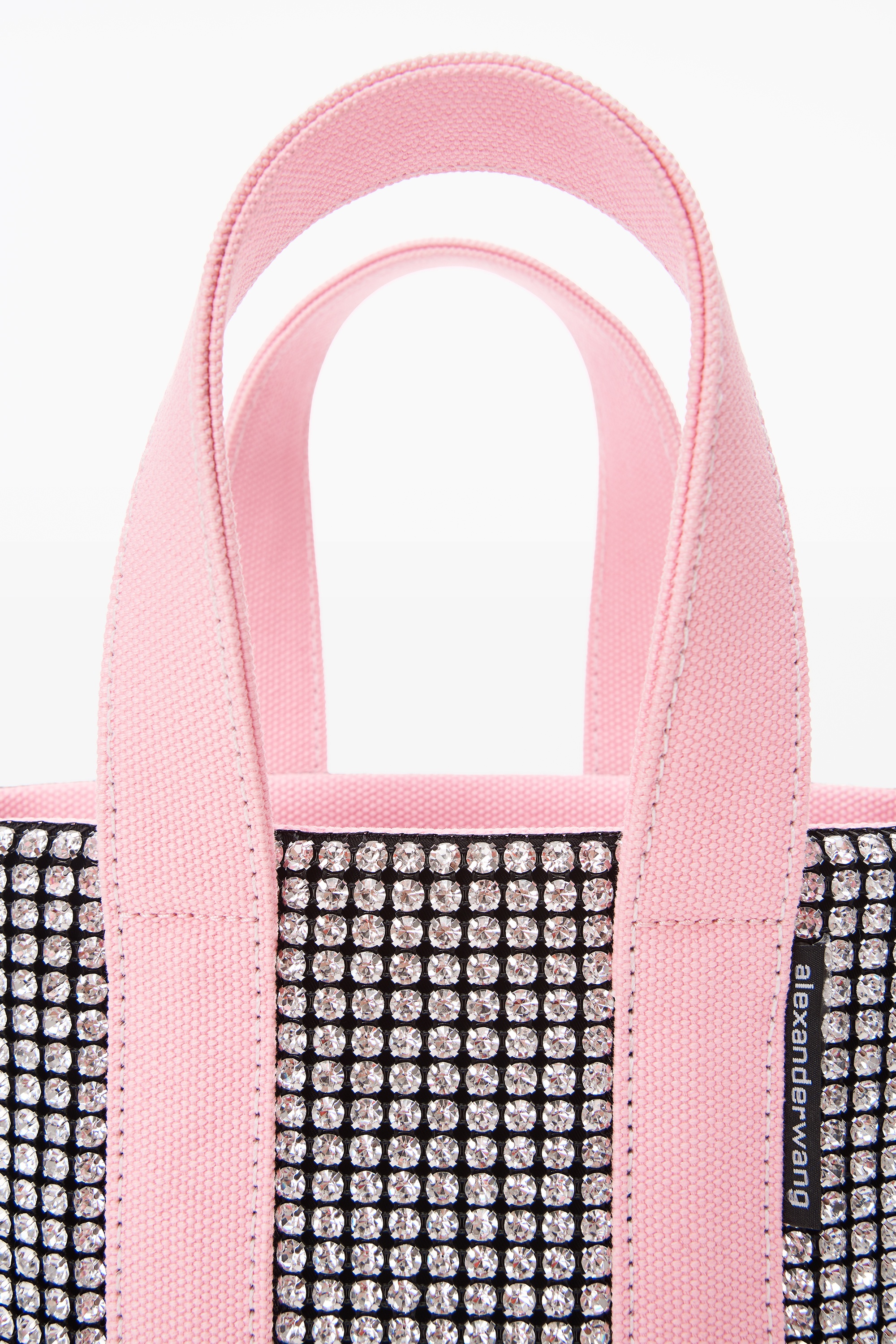 CRUISER MINI TOTE IN CRYSTAL MESH - 2