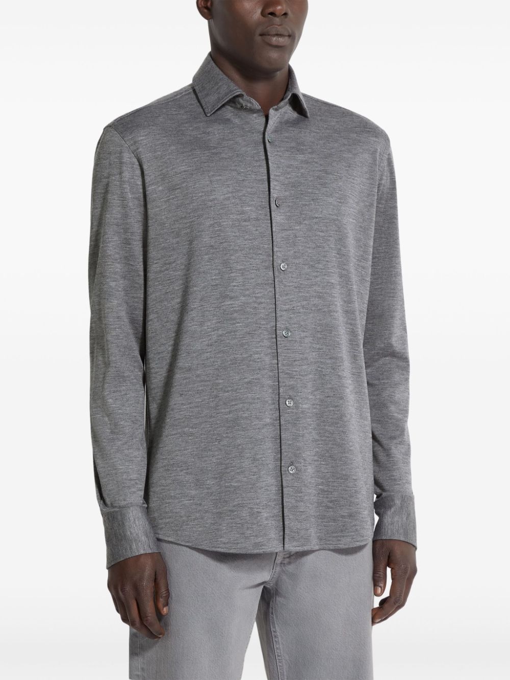 mélange shirt - 2