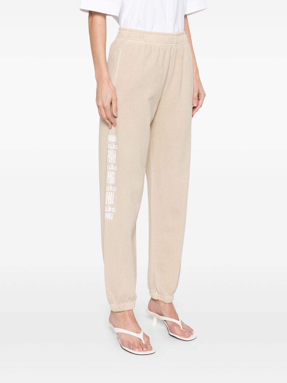 logo-print track pants - 3