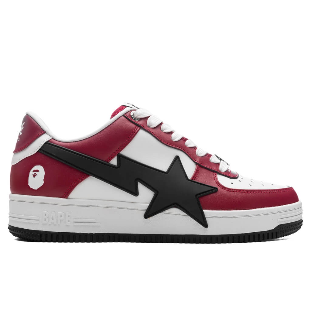 BAPE STA OS #2 M2 - BURGUNDY/BLACK - 1